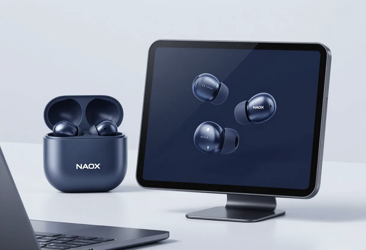 NAOX's wireless earbuds have a built-in EEG to monitor your brain health - Engadget