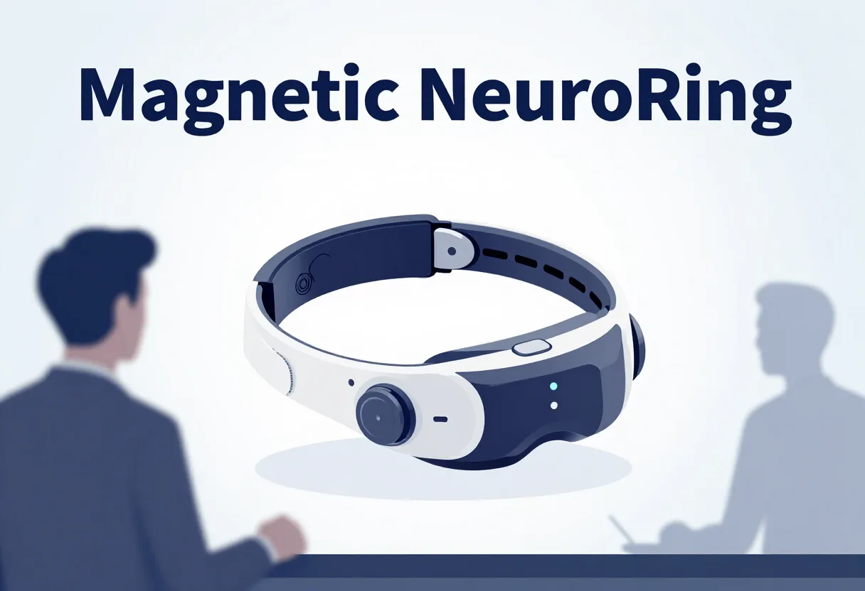 Magnetic NeuroRing: a portable adaptive brain-computer interface for real-time transcranial magnetic stimulation in post