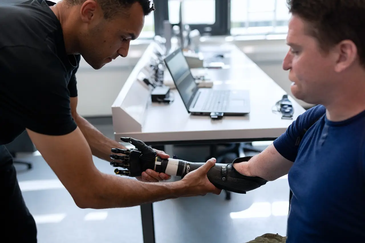 Under-Skin Implant Controls Prosthetic Arms